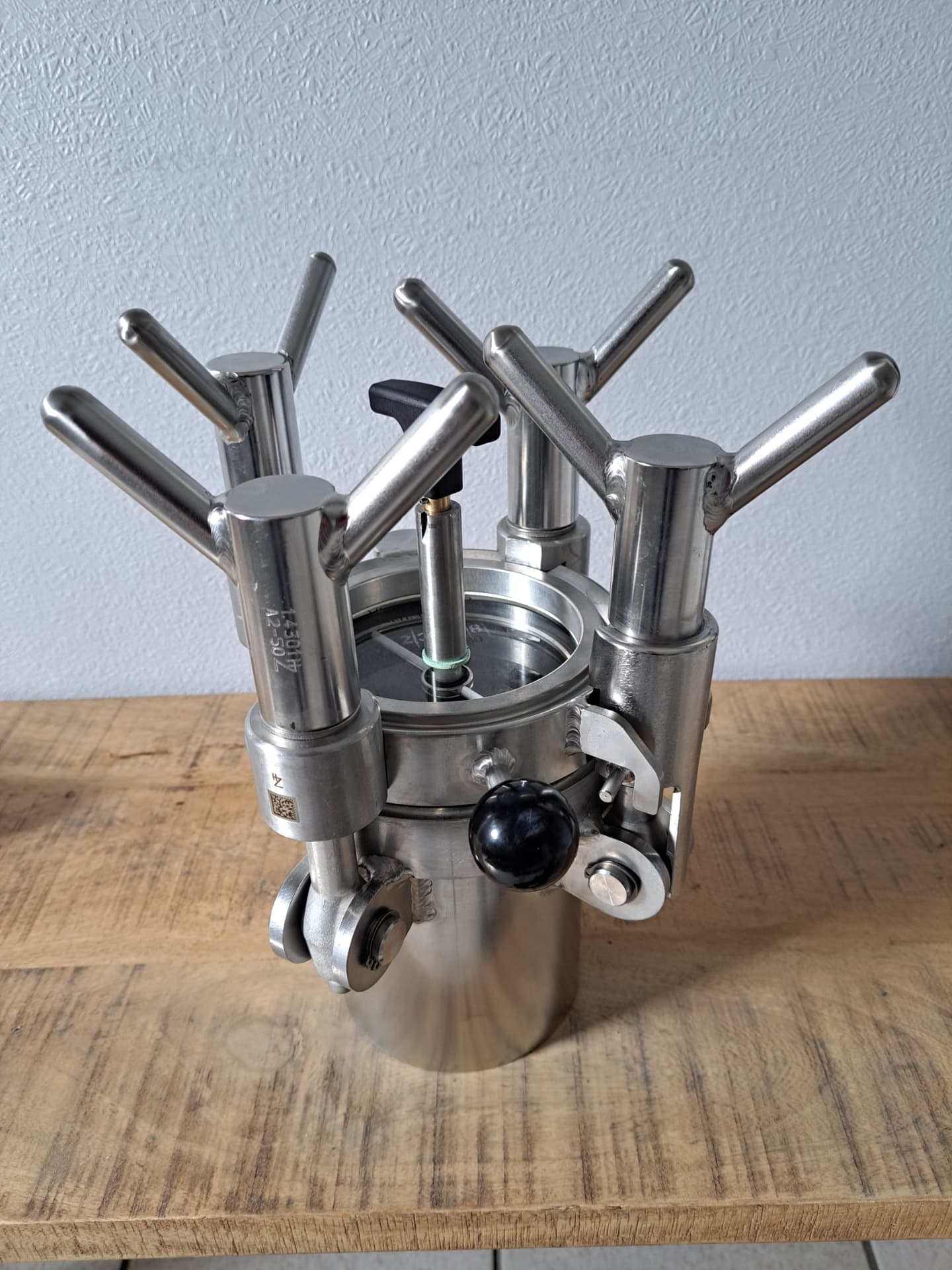Cuve pilote de laboratoire à 6 fermetures